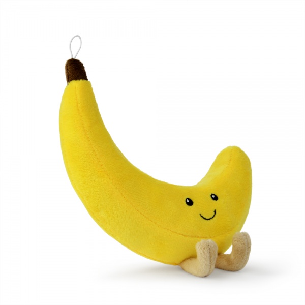 Мягкая игрушка WP Merchandise Банан 15 см желтый FWPPSBANANA23YL00