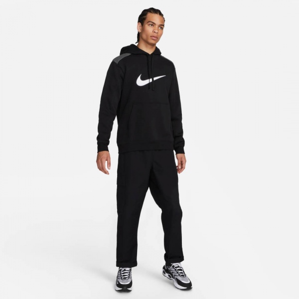 Джемпер Nike M NSW SP FLC HOODIE BB FN0247-010 р.L чорний