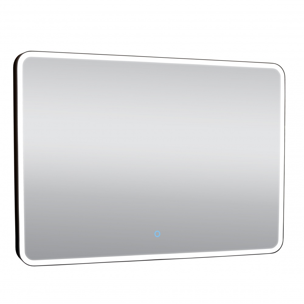 Зеркало со встроенной подсветкой Aqua Rodos Donato black 100х70 sensor