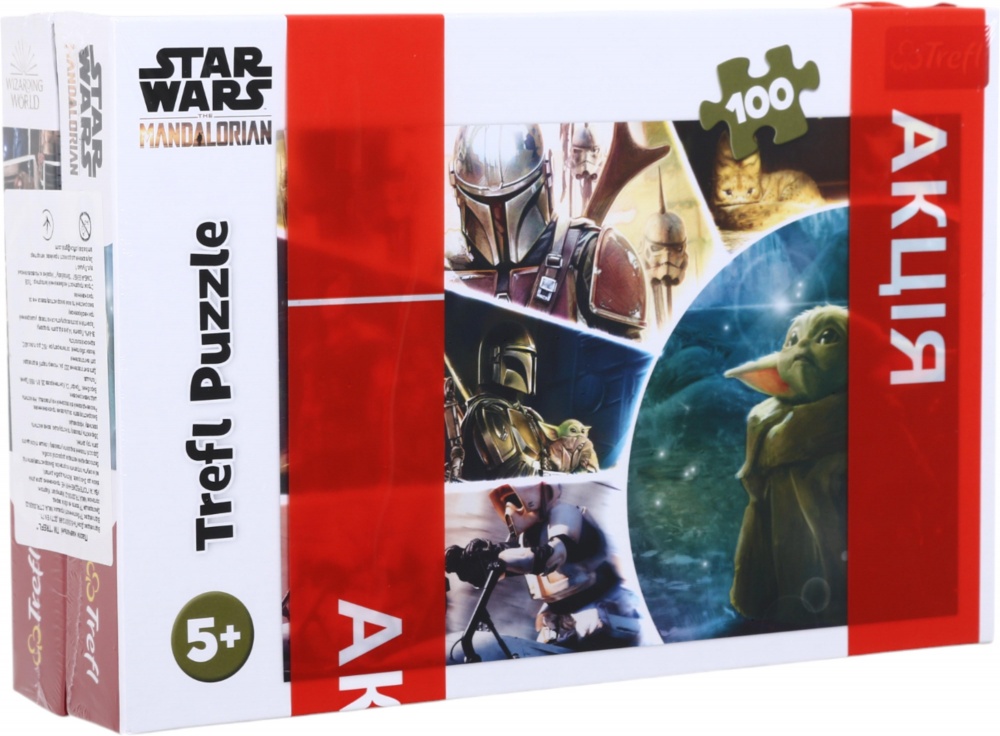 Набор пазлов Trefl (100 + 160 элементов) Звездные Войны и Гарри Поттер и друзья 16413/15418