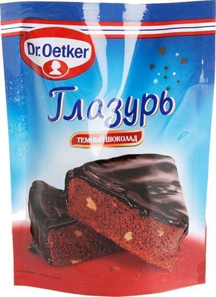 Глазур кондитерська Темний шоколад 100 г Dr. Oetker (5907707054389) 