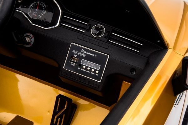 Електромобіль DT дитячий жовтий DK-F888