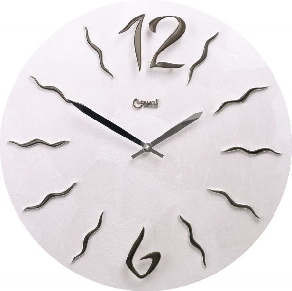 Годинник настінний кварцовий white pearl1 11462 Lowell