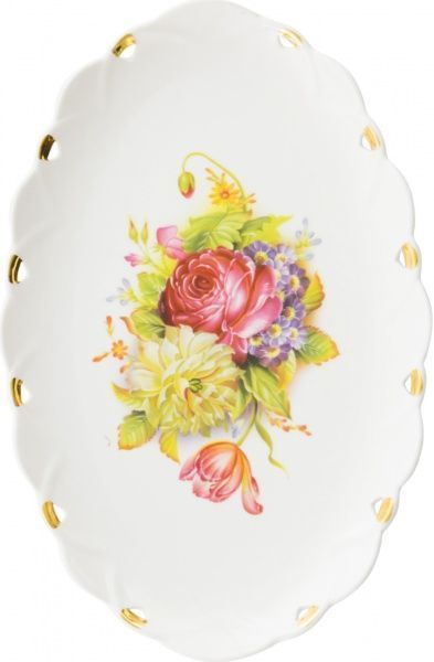 Блюдо Квіти 35*23*3 см 263-755 Lefard 