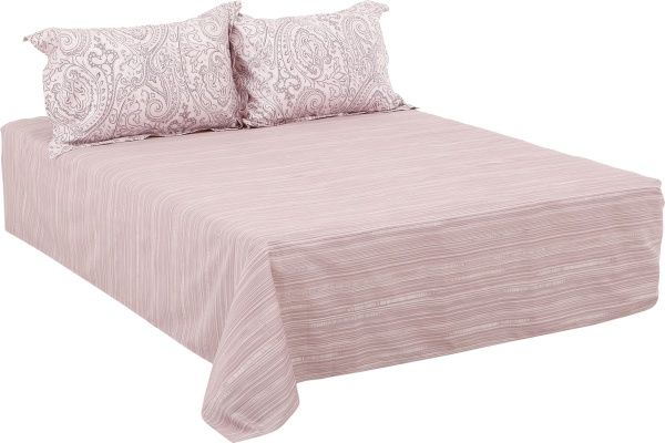 Комплект постільної білизни Rose 1,5 темно-рожевий La Nuit 