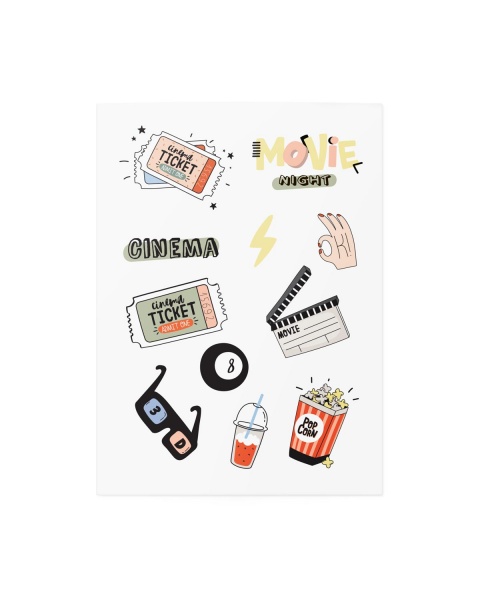 Тату временное TATTon.me Movies mix