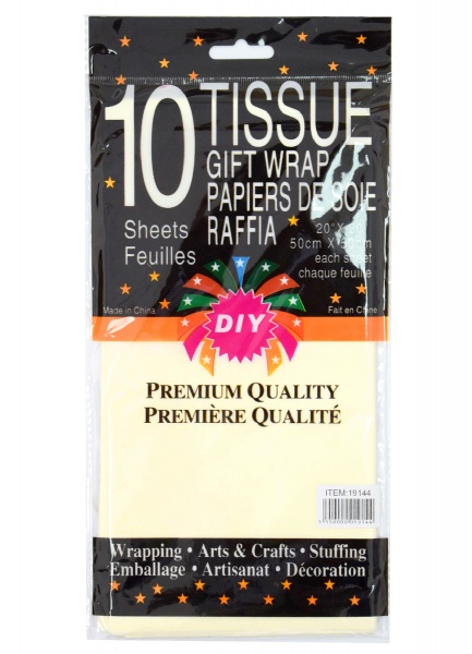 Бумага для упаковки тишью 191211 10 шт. 50x50 см 