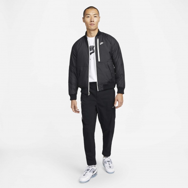 Куртка Nike M NSW TF RPL LEGACY REV BOMBER DD6849-010 р.M чорний