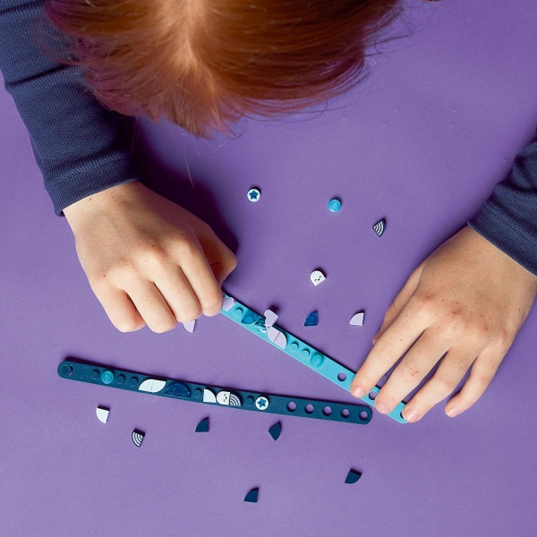 Конструктор LEGO DOTS «Підводний світ». Браслет з намистинами 41942