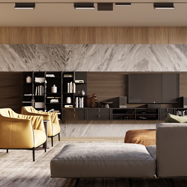 Магнітний трековий світильник 12 Вт 4000 К чорний Feron MGN306 12W 