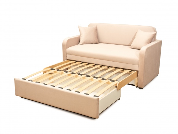 Тахта Маріо велюр бежевий 1460x820x830 мм