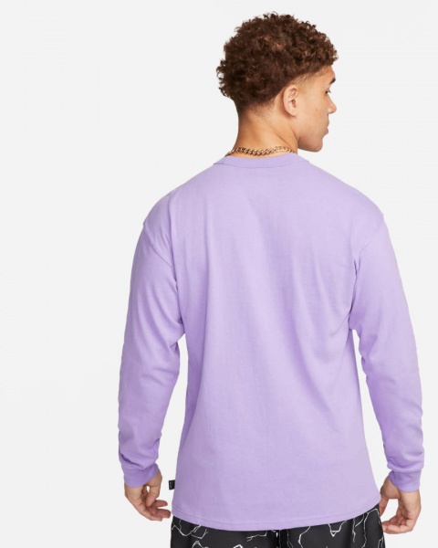 Футболка Nike M NSW PREM ESSNTL SUST LS TEE DO7390-567 р.XL фіолетовий