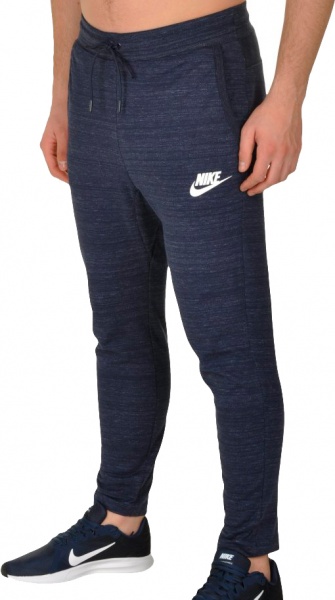 Штани Nike M NSW AV15 PANT KNIT 885923-451 р. S темно-синій