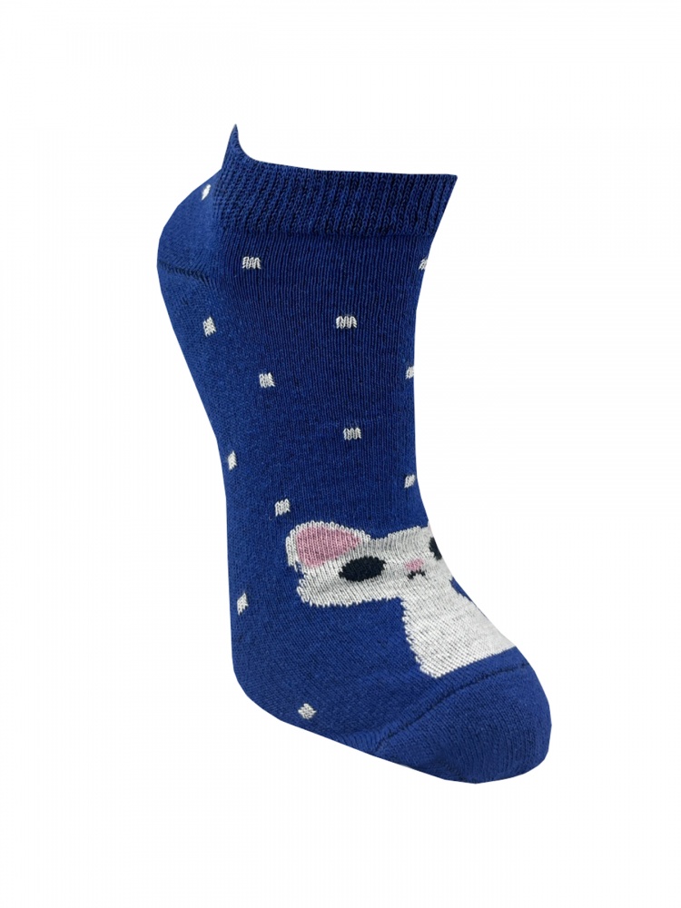 Шкарпетки жіночі Premier Socks Економ котики р.23-25 синій