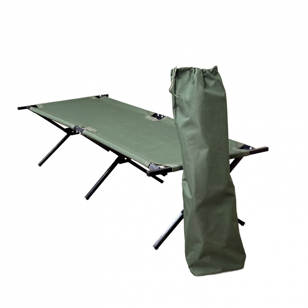 Раскладушка полевая типа NT оливковая Metalzavod