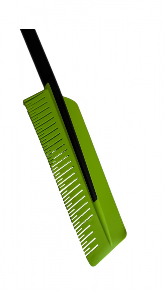 Щетка со скребком TIMEAUTO 3 в 1 раскладная, с резиновым краем