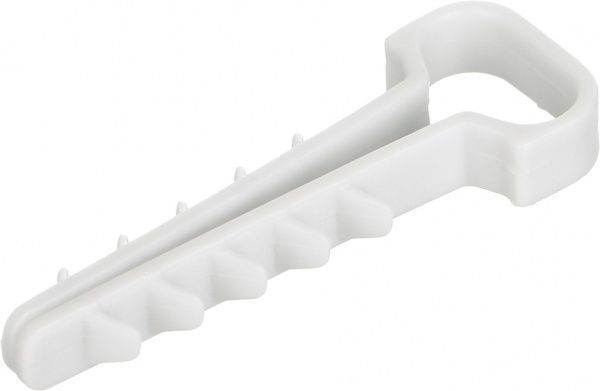 Дюбель быстрого монтажа для кабеля Smart X 25 шт./уп. серый 