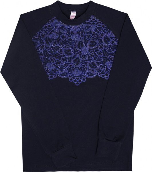 Джемпер Габби DG-19-1 Кружева р.134 темно-синий с синим 11751 