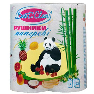 Полотенца бумажные Вest Clean Fruit 2 шт