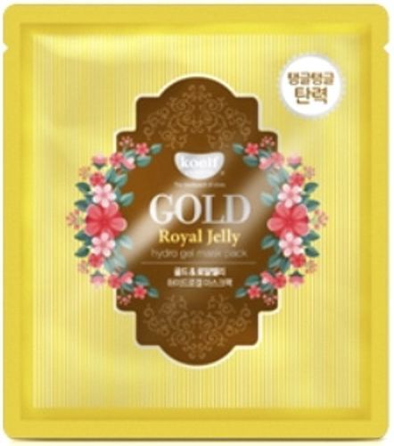 Маска для лица Koelf Гидрогелевая с золотом и маточным молочком 30 г 1 шт.