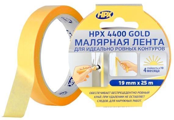 Лента малярная HPX 4400 для идеальных краев 25 м FP1925