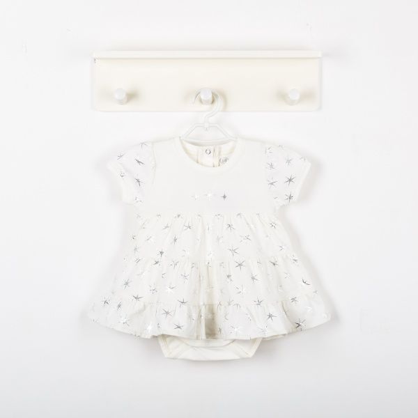 Боди Фламинго для девочек р.80 молочный 490-427 