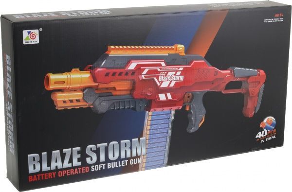 Игрушечное оружие Blaze Storm бластер с электроприводом + 40 пуль ZC7100