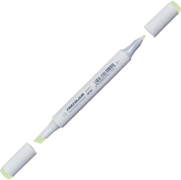 Маркер спиртовой FINECOLOUR Junior EF101-228 кислотный зеленый 