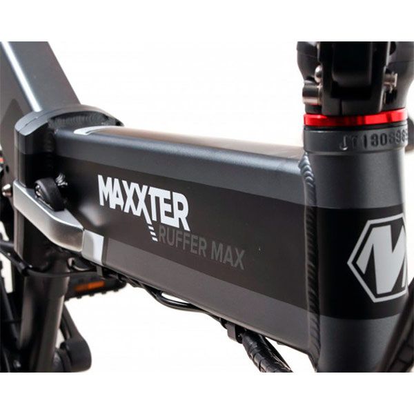 Електровелосипед Maxxter RUFFER MAX (black-gray) RUFFER MAX (black-gray)