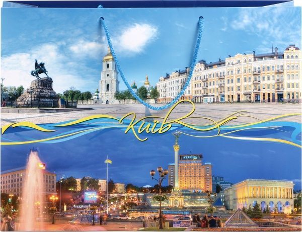 Пакет бумажный Super L 48х34,5х13 см