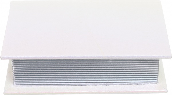 Скринька-книга Хамелеон 16х11х4,5 см молочна