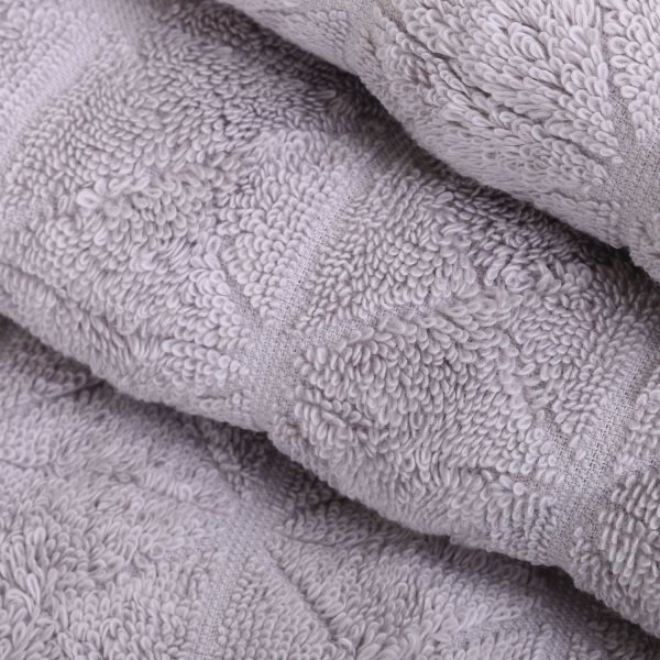 Полотенце махровое Vente 50x90 см серый Karna 
