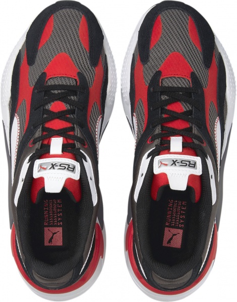 Кроссовки Puma RS-X? Twill AirMesh 36884502 р.41 UK 7,5 серо-черно-красный