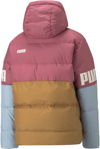 Куртка Puma POWER HOODED DOWN PUFFER 84939445 р.M разноцветный