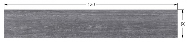 Плитка TABRIZ TILE Season Grafito Relief 20x120 