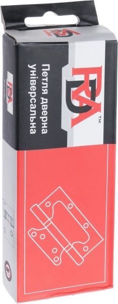 Петля евро RDA 36692 100x2.5 мм серый 2 шт