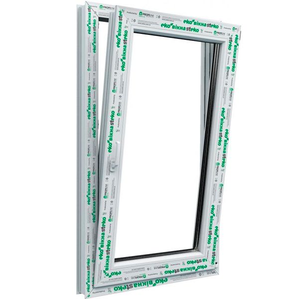 Окно поворотно-откидное Steko S300 58 800x1200 мм правое