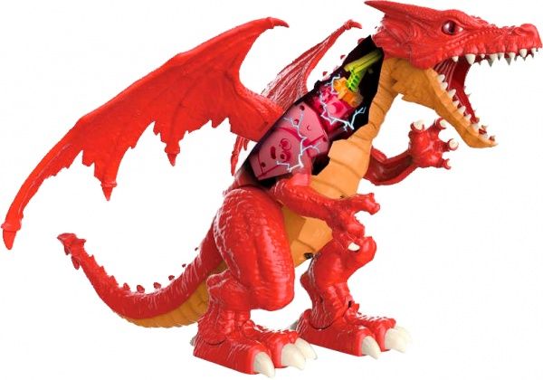 Іграшка інтерактивна ROBO ALIVE Вогняний Дракон 7115R
