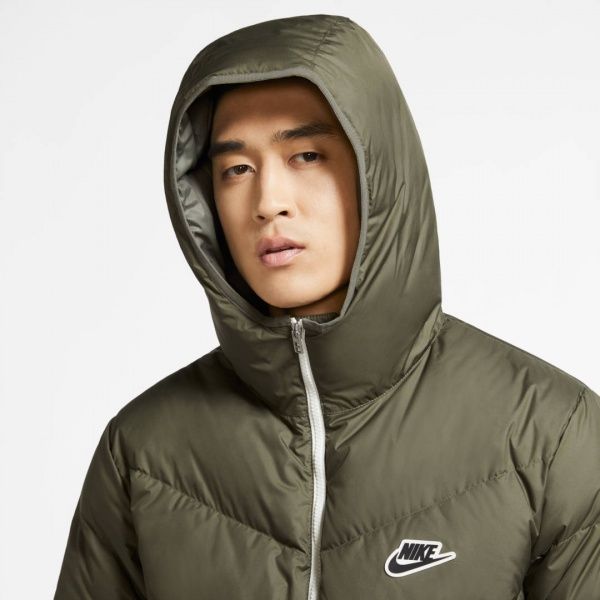 Куртка Nike M NSW DWN FIL WR PARKA SHLD R CU4412-380 S оливковый