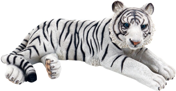 Декоративная новогодняя фигура Zhongyang Economic лежачий тигр 22x10 см 