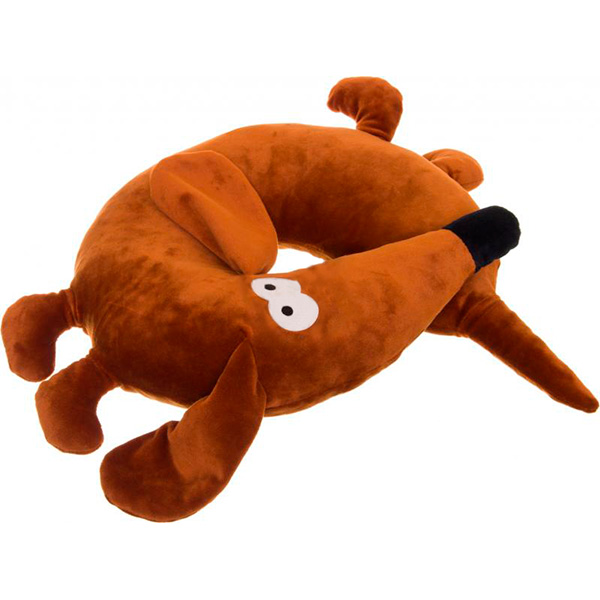 Подушка декоративная Собака Шоколад 39x39 см