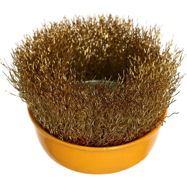 Щітка дискова 65 мм М14 ST Compass рифлений дріт