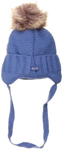 Шапочка дитяча для хлопчика Kraft+ р.42-44 синій 2051 