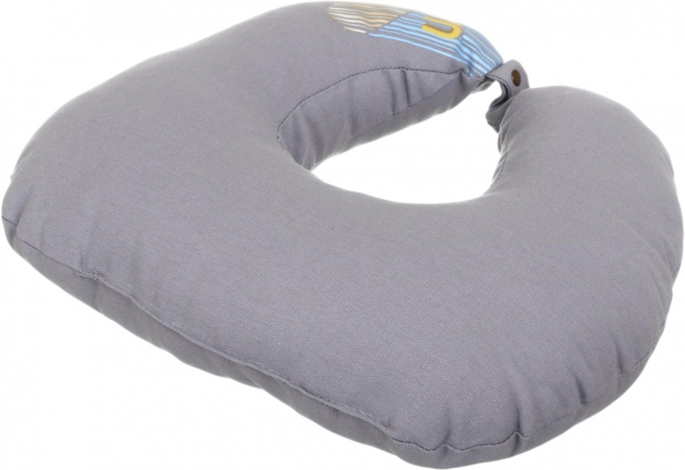 Подушка дорожня UA La Nuit 30x35 см сірий