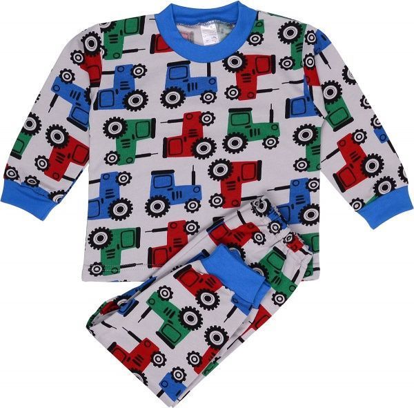 Пижама детская Татошка р.110 серый с синим 01202трк 