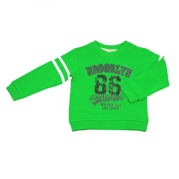 Свитшот Danaya 363/H18 р.98 салатовый с рисунком 