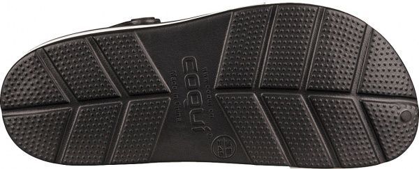 Сабо Coqui Lindo 6413-100-2432 р. 42 темно-серый с белым