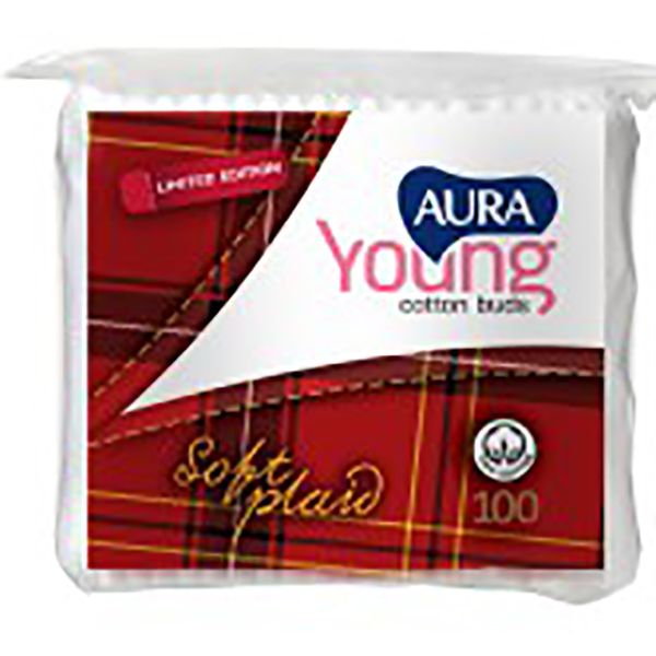 Ватные палочки Aura Beauty Young 100 шт