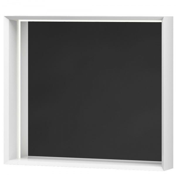 Зеркало со встроенной подсветкой Aquarius LORETTO 80x70 см белый 