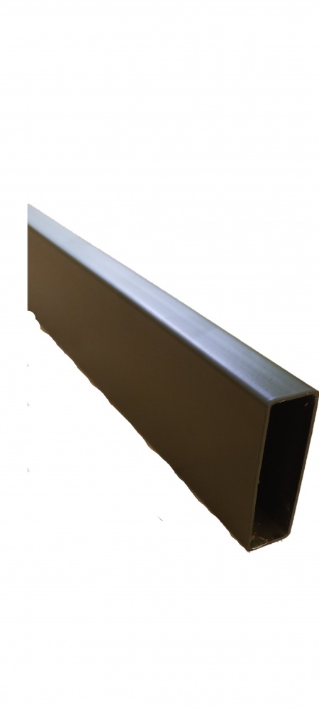 Труба декоративна тонкостінна прямокутна 2 м
